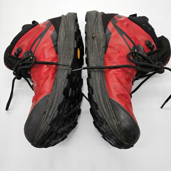 Topo Trailventure WP Hiking Boots Men’s 11 Red/Rust/Black Vibram Waterproof